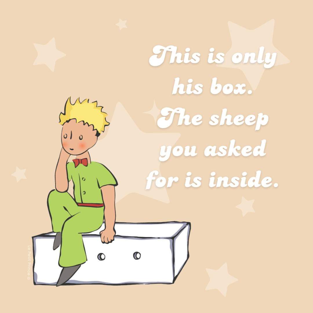 de kleine prins en zijn schaap
